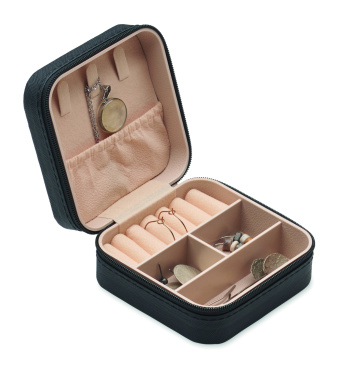 Logo trade promotional giveaway photo of: PU Travel jewellery box