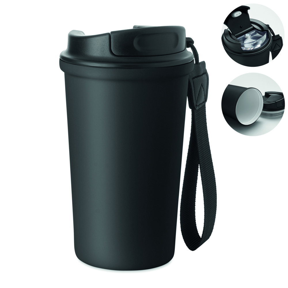 Logo trade promotional item photo of: Recycled steel tumbler 400ml