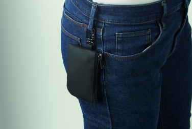 Logo trade promotional gifts image of: PU key case wallet w/carabiner