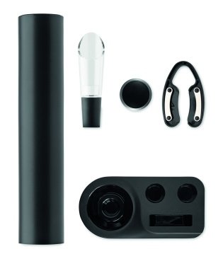 Logo trade promotional items image of: Electric wine opener set