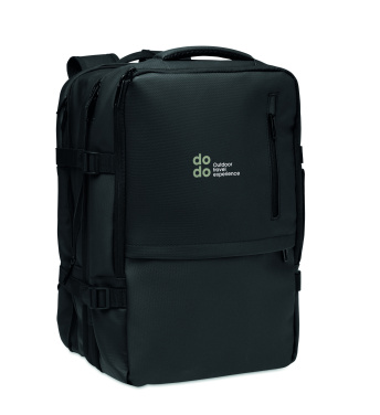 Logotrade promotional product image of: Extendable RPET backpack 20L