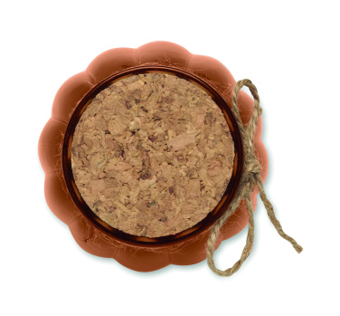 Logo trade advertising products image of: Vanilla plant based wax candle