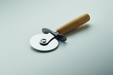 Logotrade promotional merchandise photo of: Bamboo pizza board & cutter