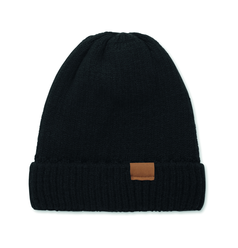 Logotrade business gifts photo of: Knitted beanie with cuff