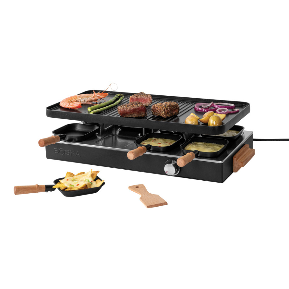 Logotrade business gift image of: BOSKA Raclette Gourmet Party, 8 Person (EU Type F)