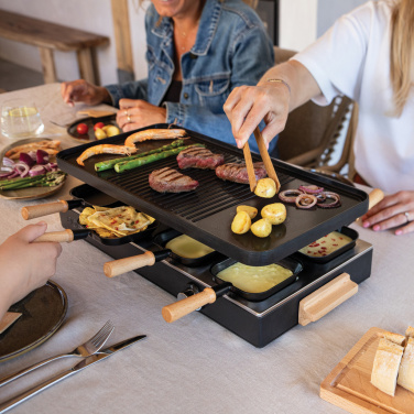 Logo trade promotional giveaways picture of: BOSKA Raclette Gourmet Party, 8 Person (EU Type F)
