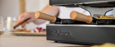 Logo trade corporate gifts image of: BOSKA Raclette Gourmet Party, 8 Person (EU Type F)