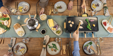 Logo trade promotional merchandise photo of: BOSKA Raclette Gourmet Party, 8 Person (EU Type F)