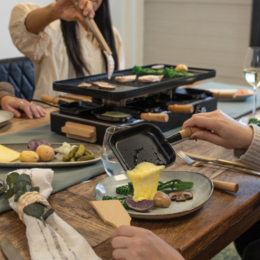 Logo trade promotional giveaways picture of: BOSKA Raclette Gourmet Party, 8 Person (EU Type F)