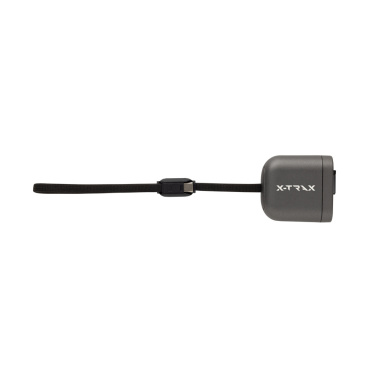 Logotrade promotional gift picture of: Spira RCS recycled retractable 100W fast charging cable