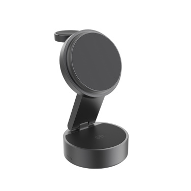 Logotrade promotional merchandise image of: Quantum RCS 25W ultra-fast wireless 3-in-1 charger