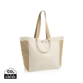 BEAU AWARE™ 400gsm recycled canvas all-round shopper, off white