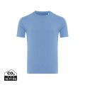 Iqoniq Brett recycled cotton t-shirt, Moon blue