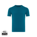 Iqoniq Brett recycled cotton t-shirt, dark teal