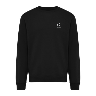 Logotrade corporate gift picture of: IQONIQ Torla recycled cotton crew neck
