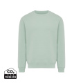 IQONIQ Torla recycled cotton crew neck, iceberg green