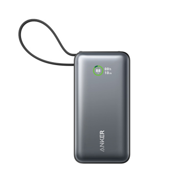 Logo trade promotional items image of: Anker Nano Power Bank 30W, Built-In USB-C Cable