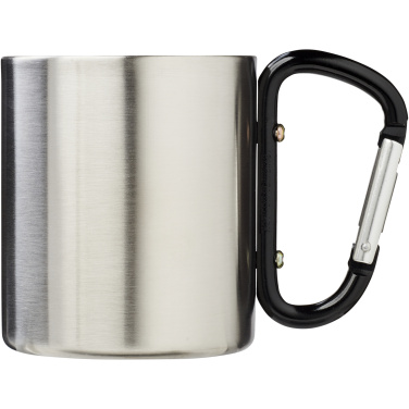 Logotrade promotional item picture of: Alps 200 ml insulated mug with carabiner