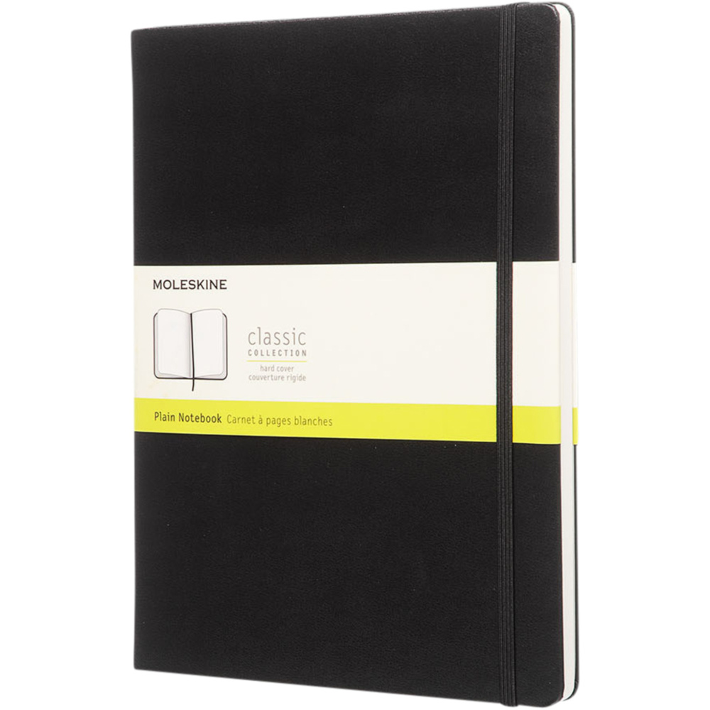 Logo trade advertising products picture of: Classic XL hard cover notebook - plain