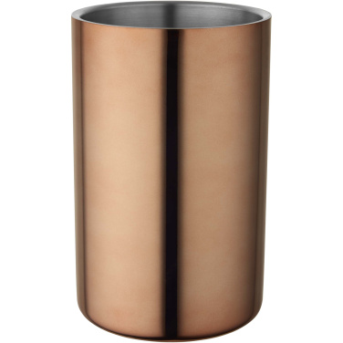 Logo trade business gifts image of: Cielo double-walled stainless steel wine cooler