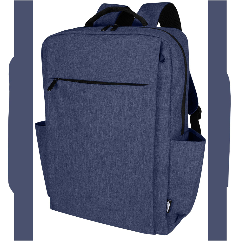 Logotrade corporate gift image of: Libra 15” GRS recycled laptop backpack 15L