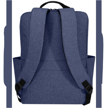 Logotrade corporate gift picture of: Libra 15” GRS recycled laptop backpack 15L