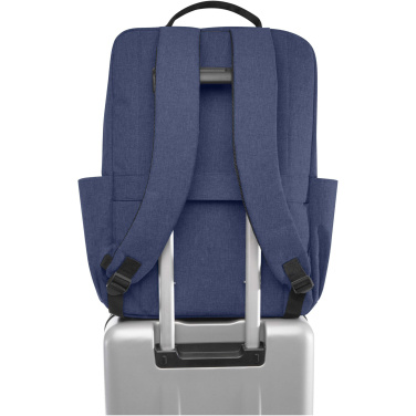 Logo trade promotional items image of: Libra 15” GRS recycled laptop backpack 15L