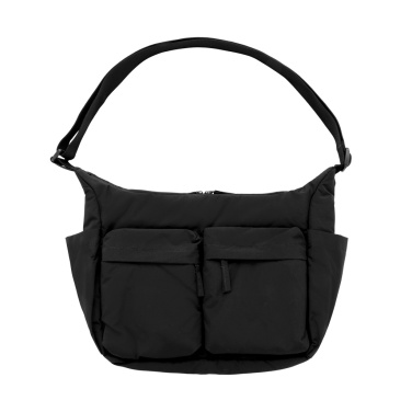 Logotrade promotional product picture of: KENTO URBAN RCS recycled nylon padded crossover bag