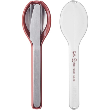 Logo trade promotional giveaways image of: Mepal Ellipse cutlery set