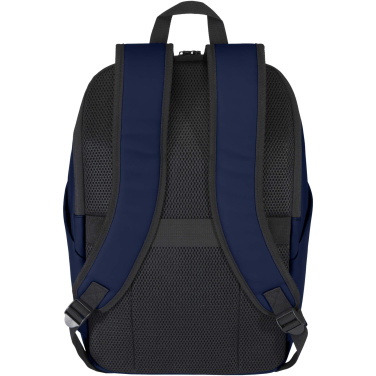 Logo trade promotional items picture of: Resi Plus 15" GRS recycled anti-theft backpack 18L
