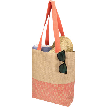 Logotrade business gifts photo of: Rhythm straw paper tote bag 10L