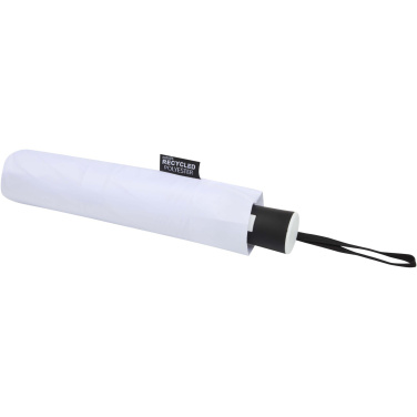 Logotrade promotional merchandise image of: Agnes 21" foldable auto open RPET umbrella