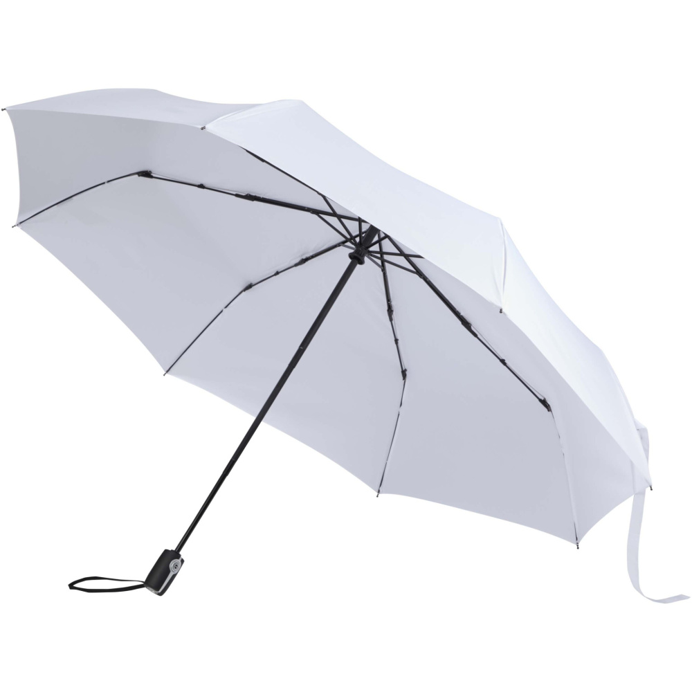 Logo trade advertising products picture of: Gale 27" foldable auto open & close RPET umbrella