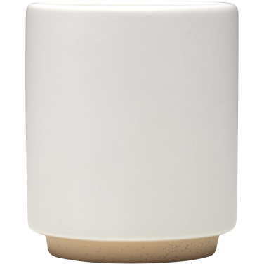 Logotrade promotional products photo of: Camilla 180 ml stackable ceramic mug with matte finish