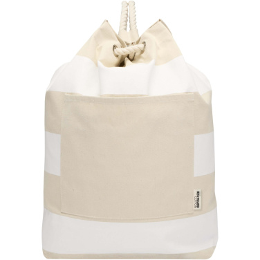 Logo trade promotional gifts picture of: Florida 270 g/m² GRS recycled sailor duffel bag 15L