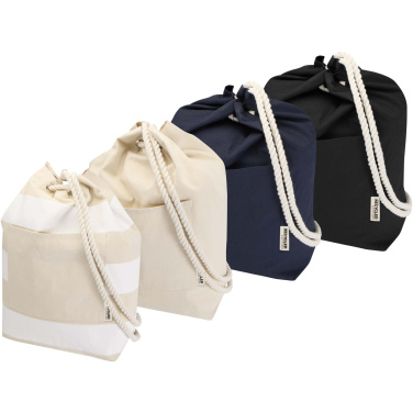 Logo trade promotional items picture of: Florida 270 g/m² GRS recycled sailor duffel bag 15L