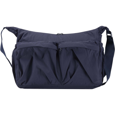 Logotrade corporate gift picture of: Calli 13" GRS recycled nylon laptop messenger bag