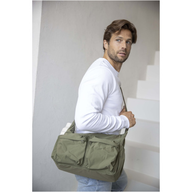 Logo trade promotional gift photo of: Calli 13" GRS recycled nylon laptop messenger bag
