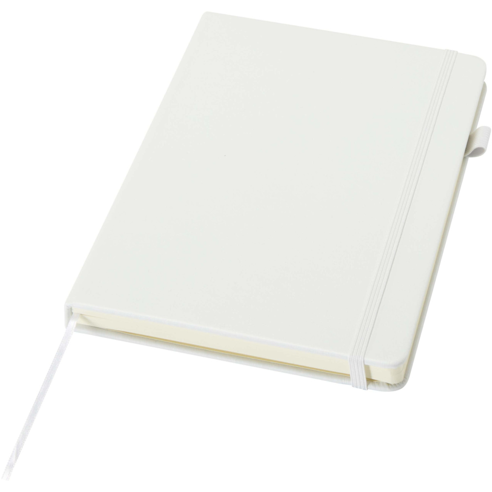 Logotrade advertising products photo of: Liss A5 recycled plastic hard cover notebook