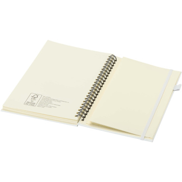Logotrade promotional gifts photo of: Liss A5 recycled plastic hard cover spiral notebook