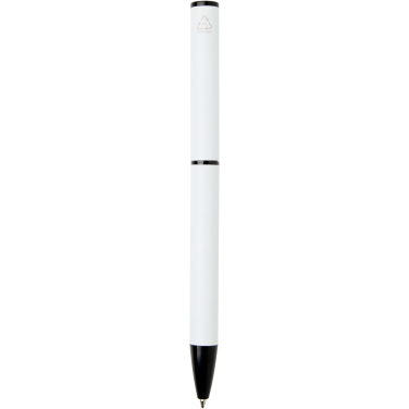 Logotrade promotional gifts photo of: Verton recycled aluminium twist ballpoint pen with sleeve (blue ink)