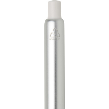 Logotrade promotional giveaways photo of: Soffit recycled aluminium click anodized ballpoint pen (blue ink)