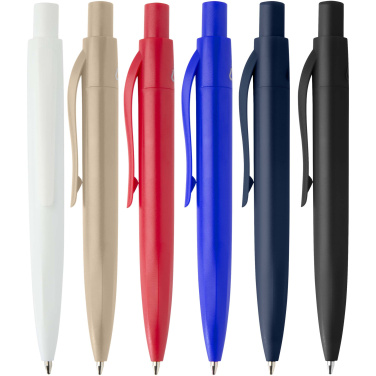 Logo trade promotional gift photo of: Ramin recycled plastic mini ballpoint pen (blue ink)