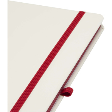 Logo trade promotional giveaway photo of: Spectrum A5 hard cover notebook with coloured edge