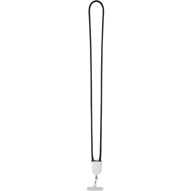 Logotrade promotional giveaway picture of: Ion 65W 5-in-1 recycled plastic lanyard charging cable