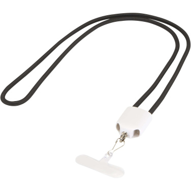 Logo trade advertising product photo of: Ion 65W 5-in-1 recycled plastic lanyard charging cable