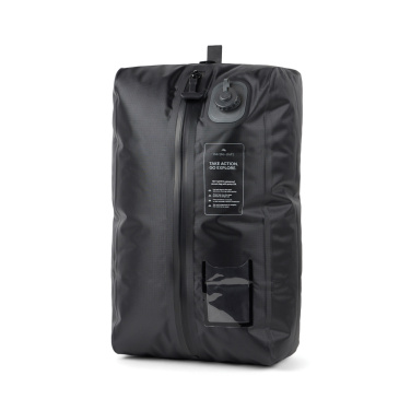 Nordic Drift Trail vacuum bag front panel with printed instructions