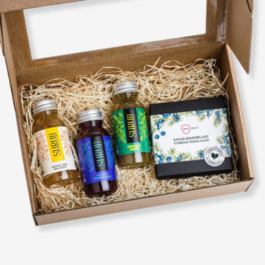 Wösel Maitsed gift set with juniper marmalade – corporate gift with logo