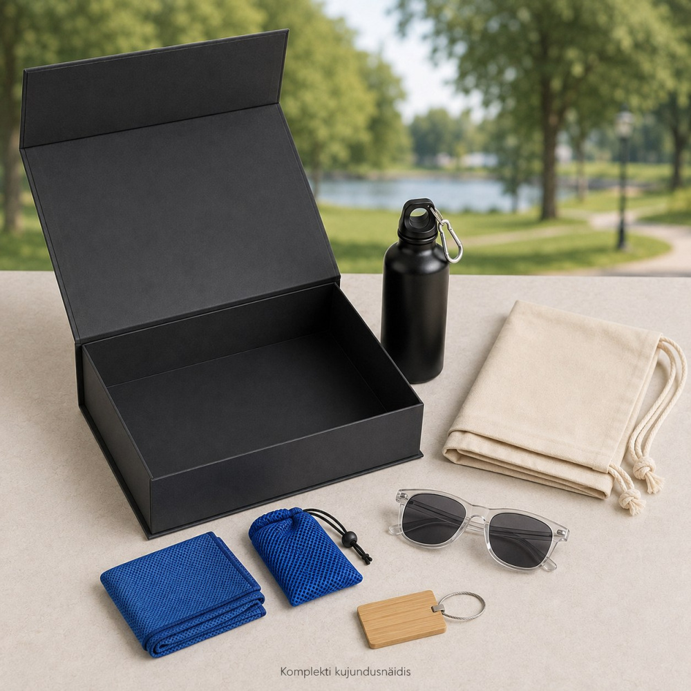 Logo trade advertising product photo of: Gift set “Joy of Movement” – 5 products and MAGIC L box