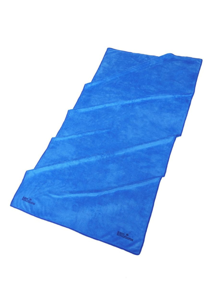 Quick-dry sport towel with laser-engraved logo, size 70 × 140 cm